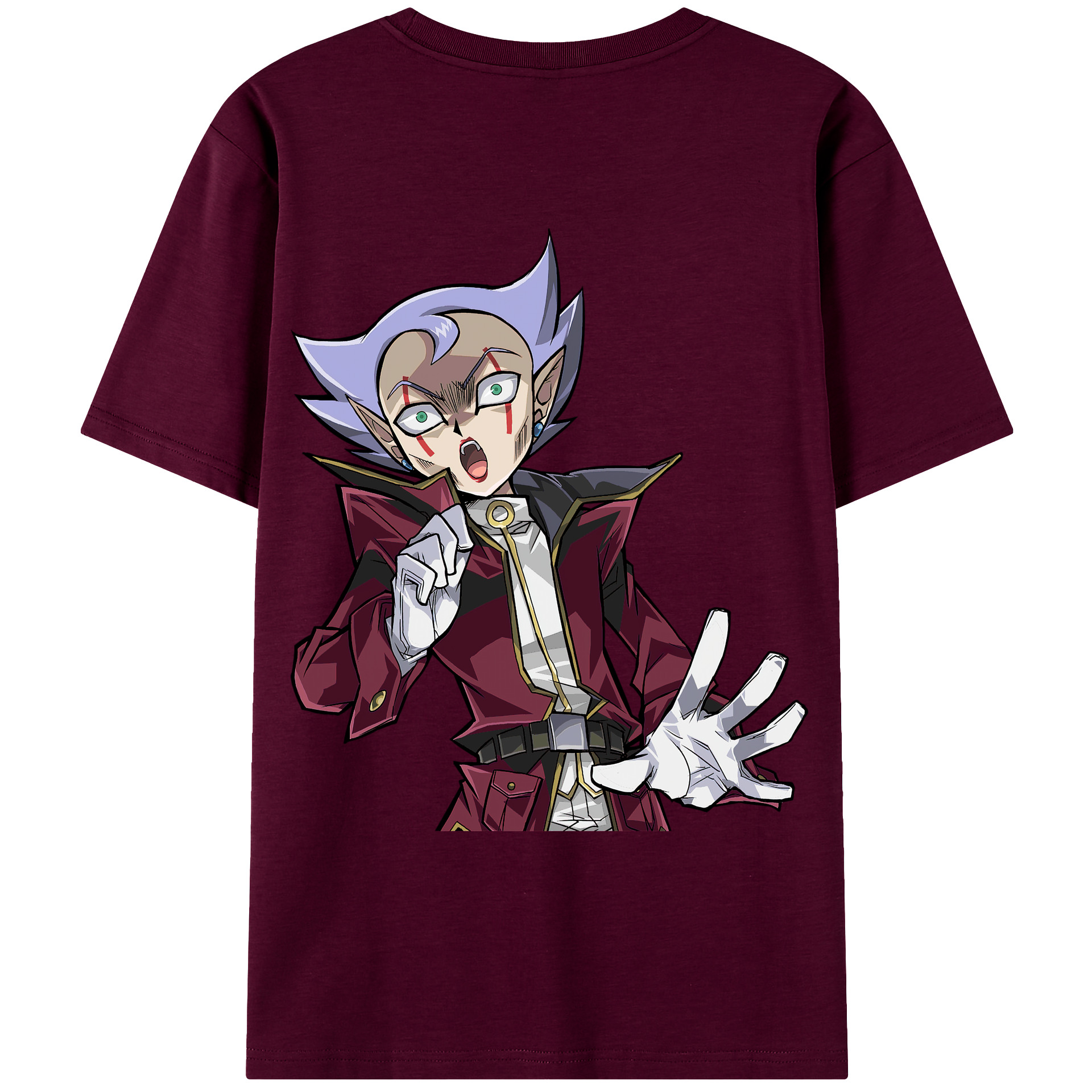 （画像用） 遊☆戯☆王 Yu-Gi-Oh! レディース半袖Tシャツ(バックプリント)